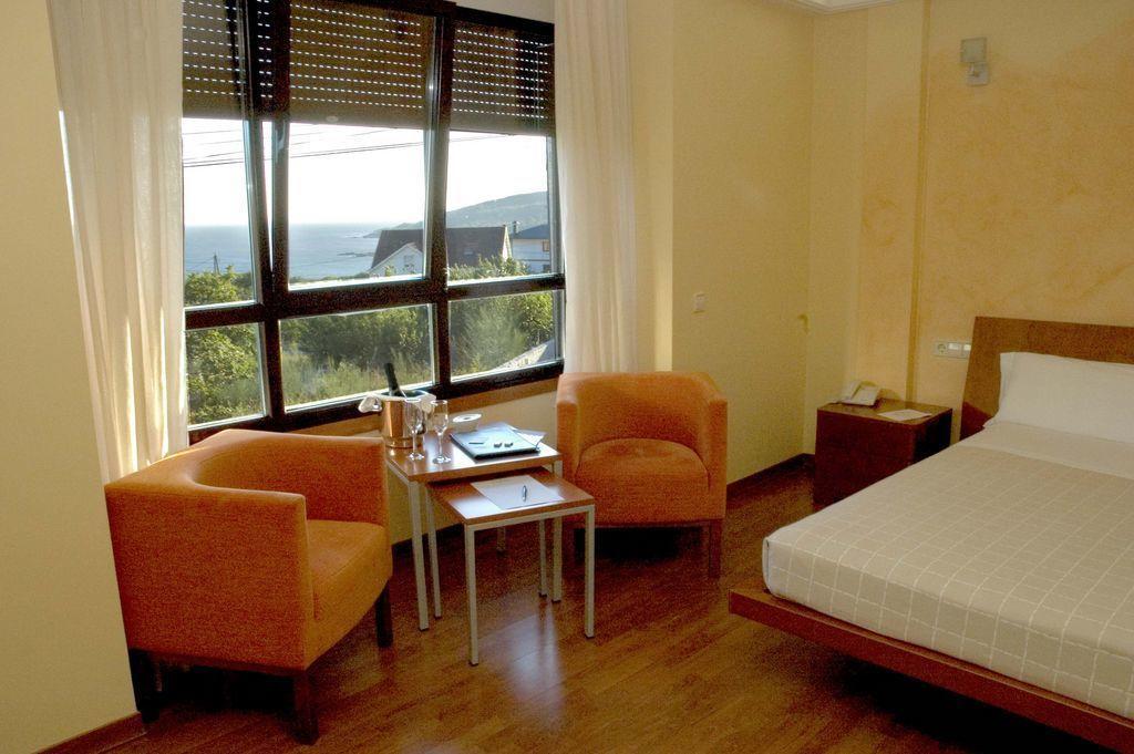Motel Abalo Catoira Habitación foto
